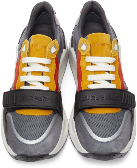 grey Burberry sneakers